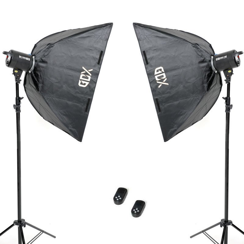 Gdx HD-LED 200W 2'li Sürekli Led Işık Seti