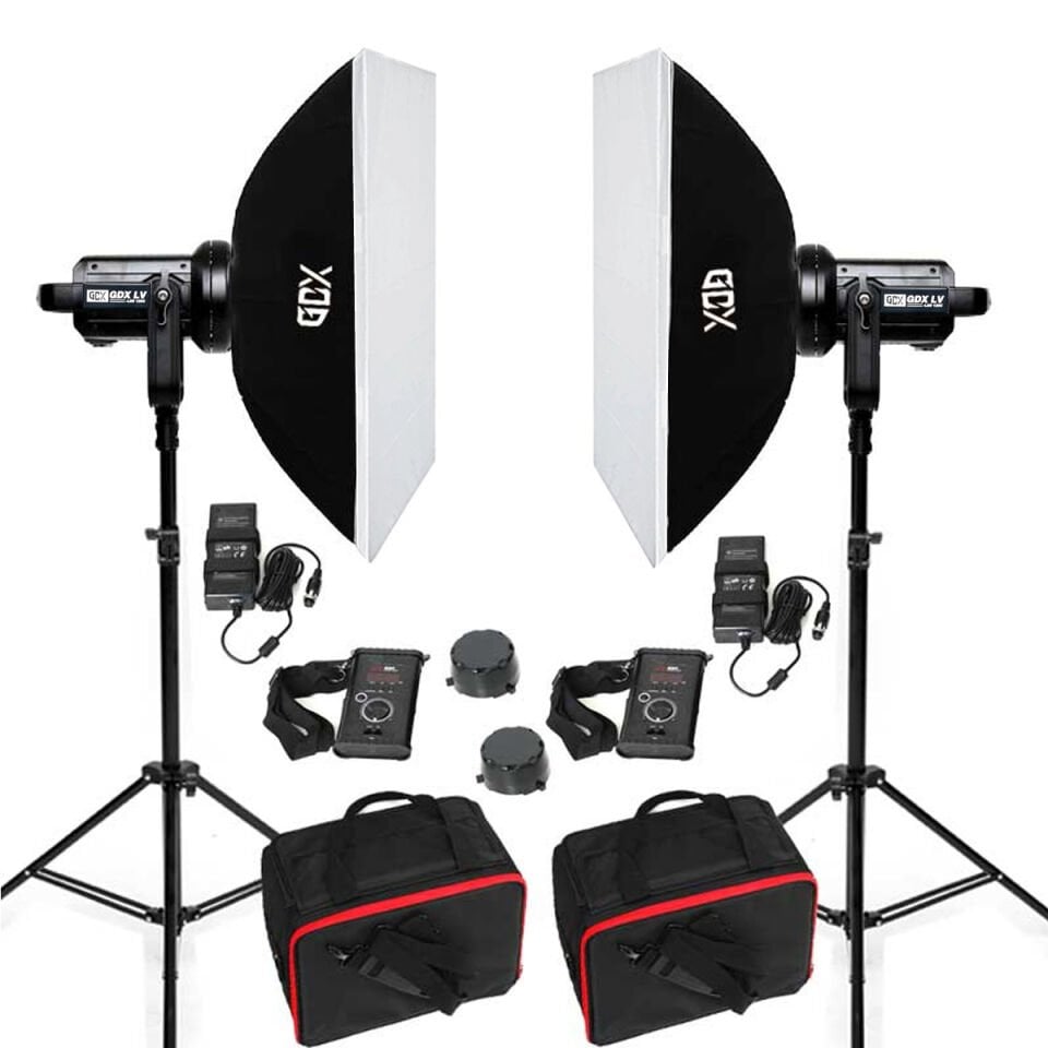 Gdx LV-LED 120C 2'li Sürekli Led Işık Seti