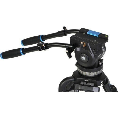 Sirui SQ100+VHS18 Profesyonel Karbon Fiber Video Tripod Kiti