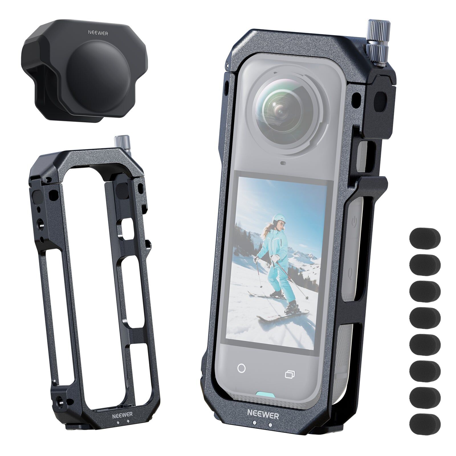 Neewer AC033 Insta360 X5 İçin Kamera Kafesi