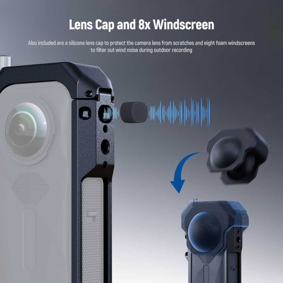 Neewer AC033 Insta360 X5 İçin Kamera Kafesi