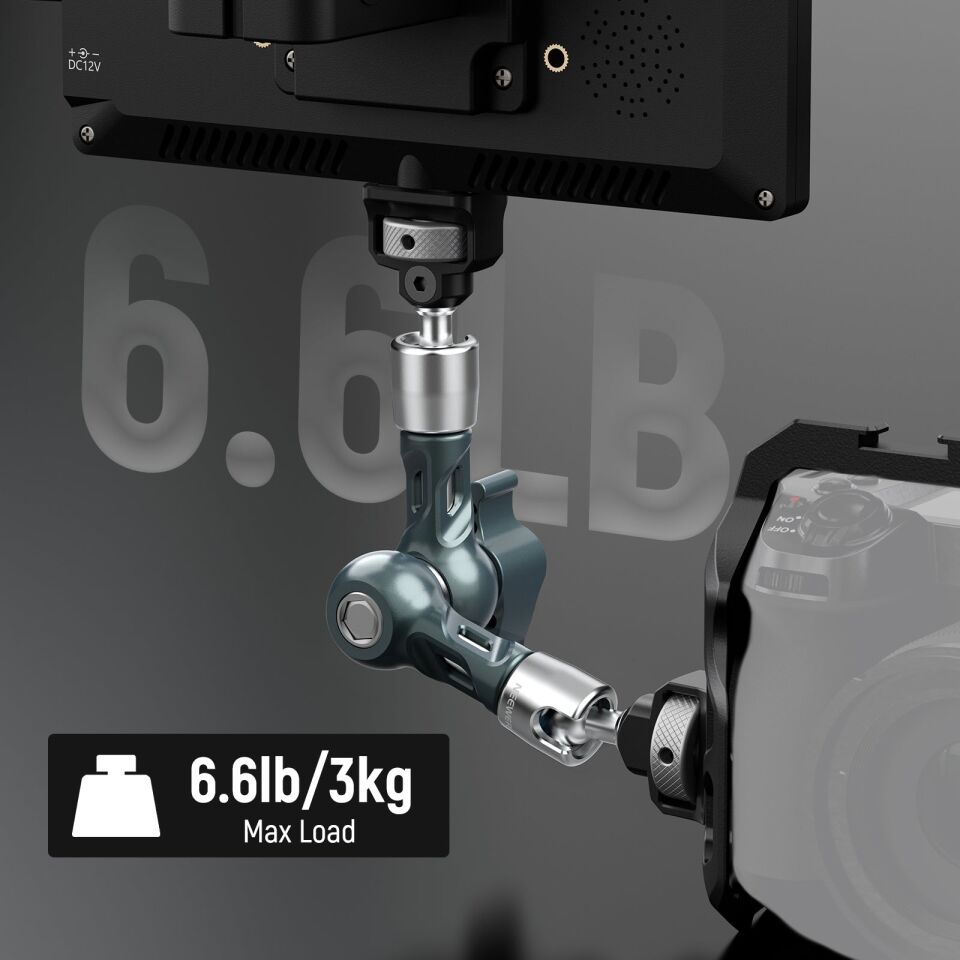 Neewer UA082 7'' - 18cm Anti-Twist Eklemli Magic Arm