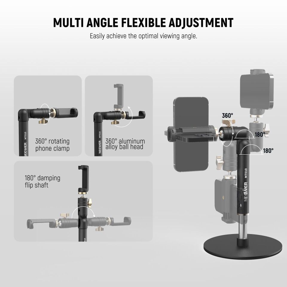 NEEWER MT010 Masaüstü Telefon Standı