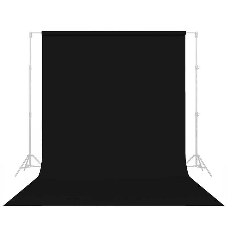 Gdx Seyyar Kağıt Sonsuz Stüdyo Fon Perde (Black/Siyah) 2.70x11 Metre