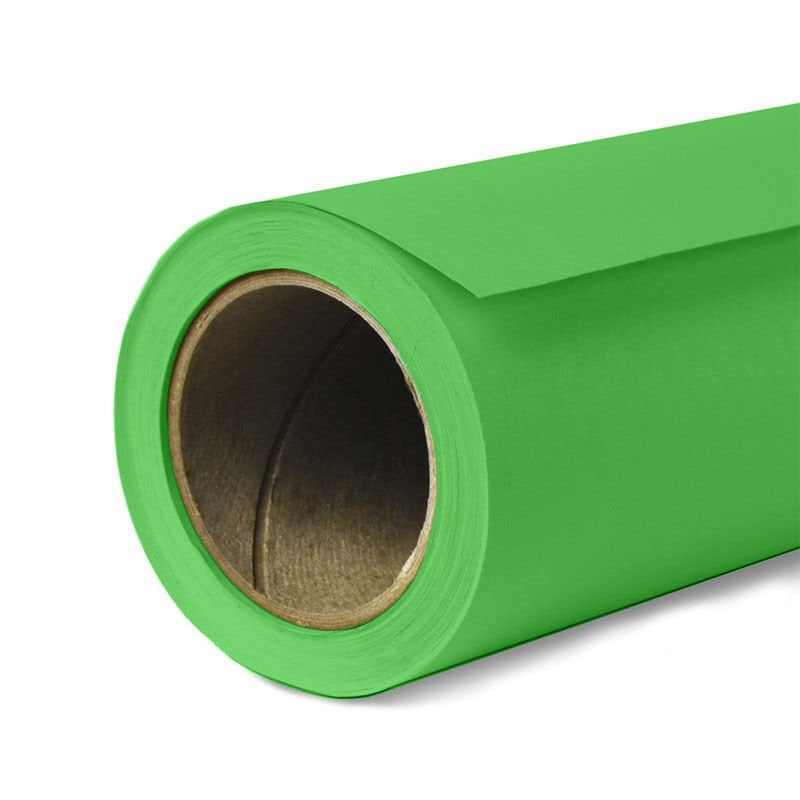 GDX Seyyar Kağıt Sonsuz Stüdyo Fon Perde (Green/Yeşil) 2.70x11 Metre