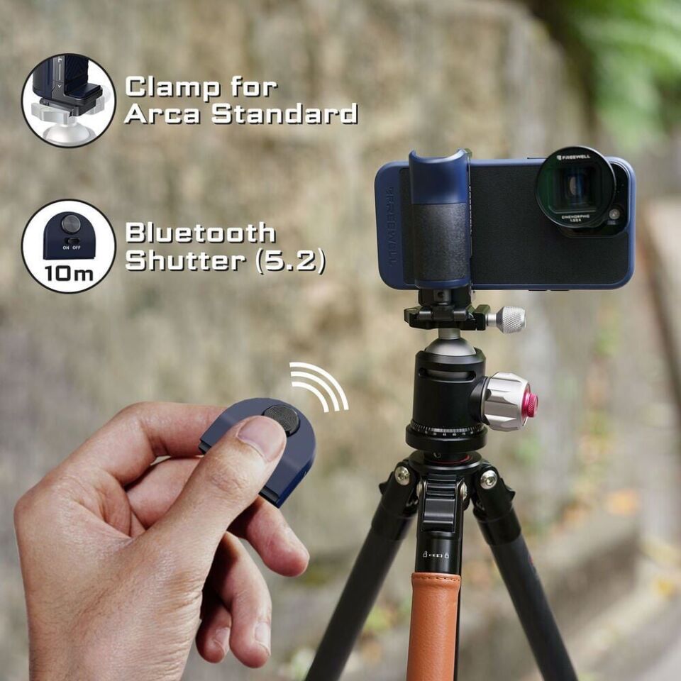 SHERPA SERIES VERSATILE BLUETOOTH SMARTPHONE SELFIE GRIP