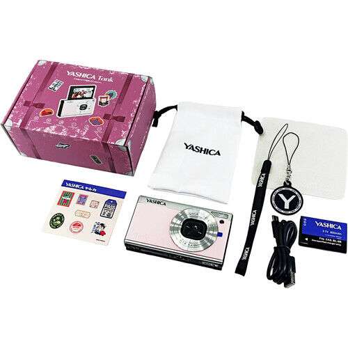Yashica City Tank Pembe Dijital Fotoğraf Makinesi