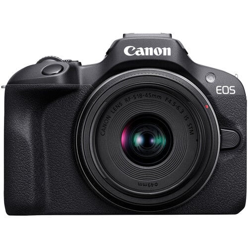 Canon EOS R100 RF-S 18-45mm Lensli Aynasız Fotoğraf Makinesi