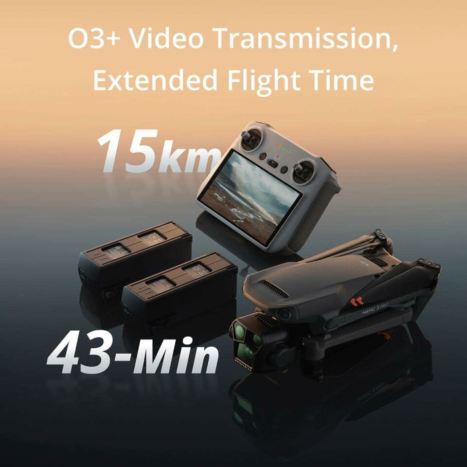 DJI Mavic 3 Pro Fly More Combo Drone (DJI RC)