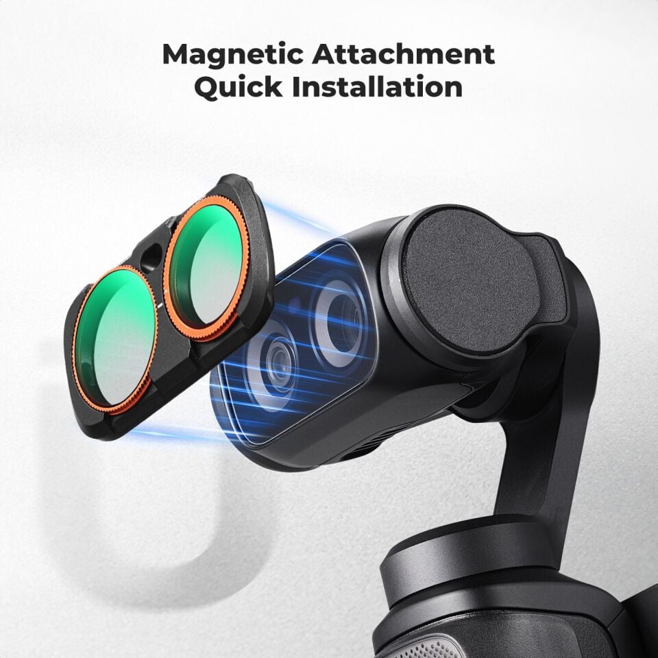 K&F Concept Insta360 Luna Ultra için Polarize (CPL) Filtre