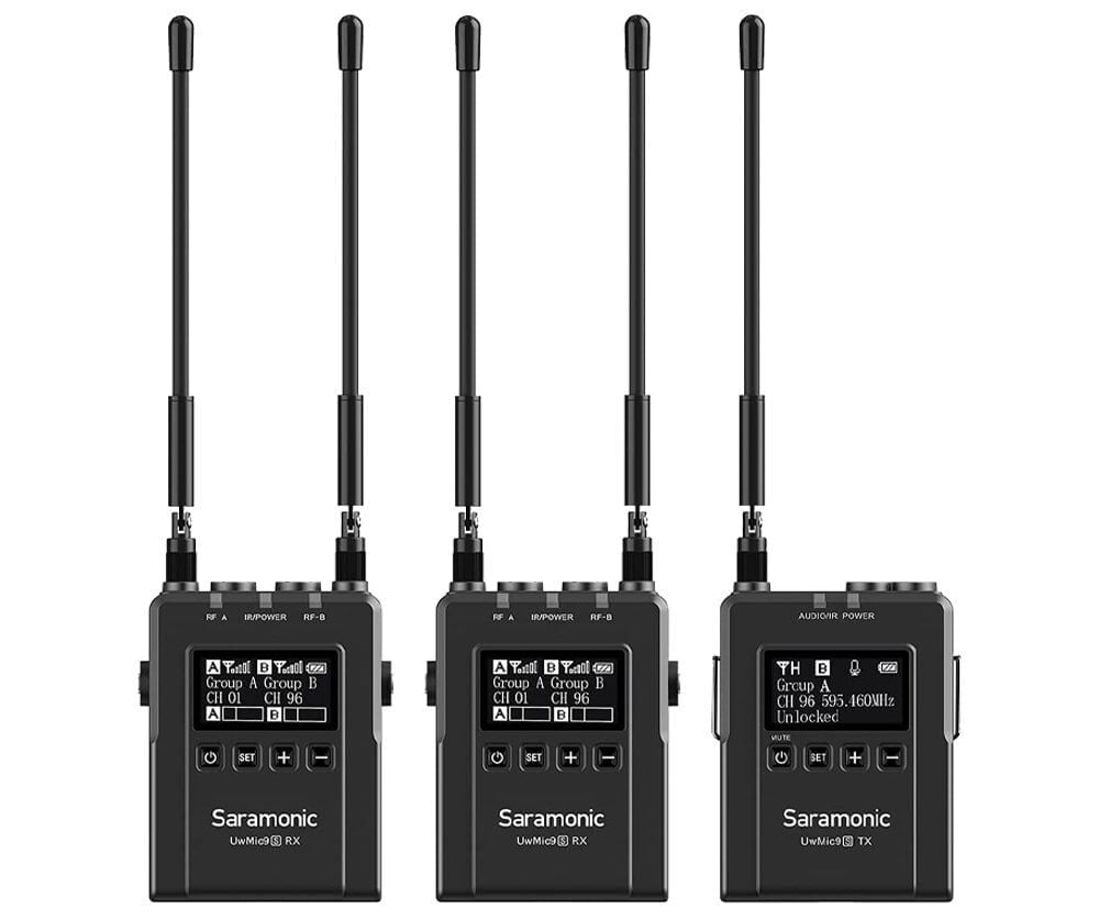 Saramonic UWMIC 9S Kit 2 Kablosuz Mikrofon
