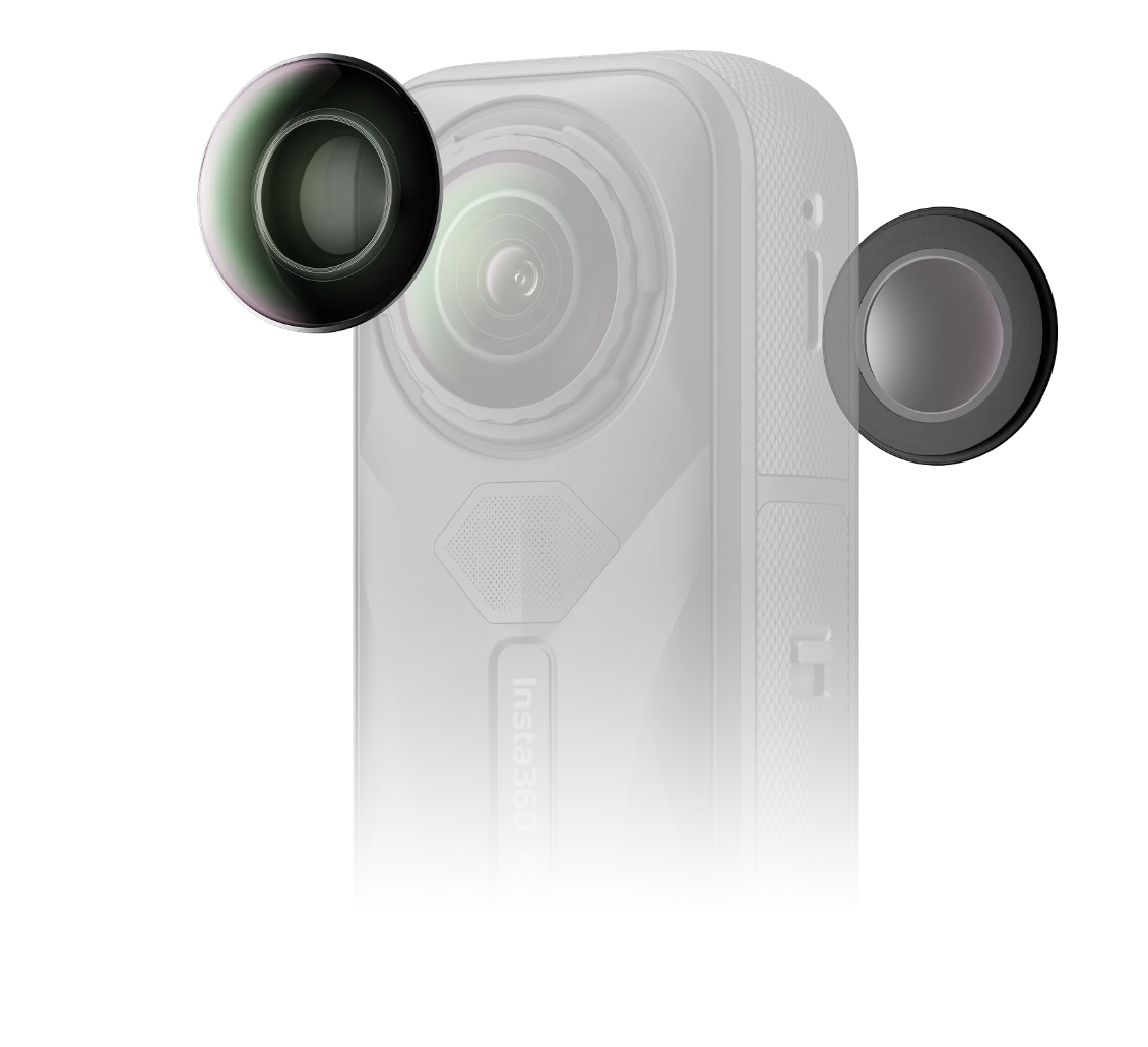 Insta360 X5 Replacement Lens Kit (Double Lens)