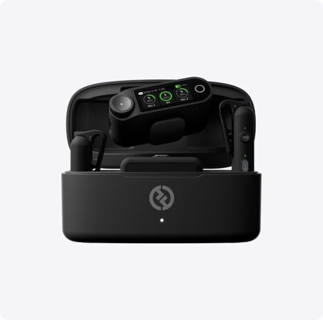 Hollyland LARK MAX 2 Combo 4 Kişilik Kablosuz Mikrofon Sistemi