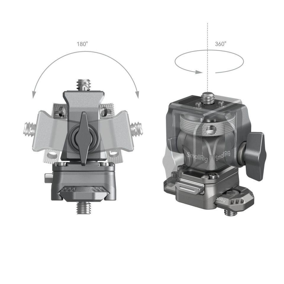 SmallRig 4487 HawkLock H21 NATO Kelepçeli Hızlı Çıkarma Monitör Desteği