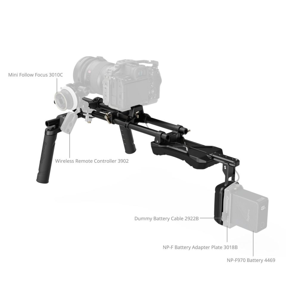 SmallRig 4480 Omuz Rig Kiti (Klasik Versiyon)