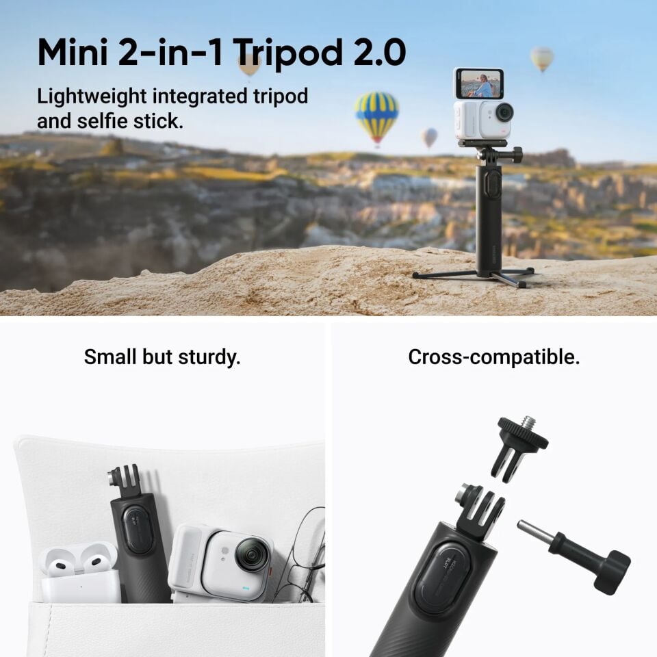 Insta360 GO Ultra Creator Bundle (Siyah)