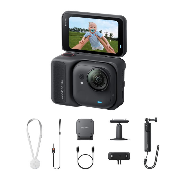 Insta360 GO Ultra Creator Bundle (Siyah)