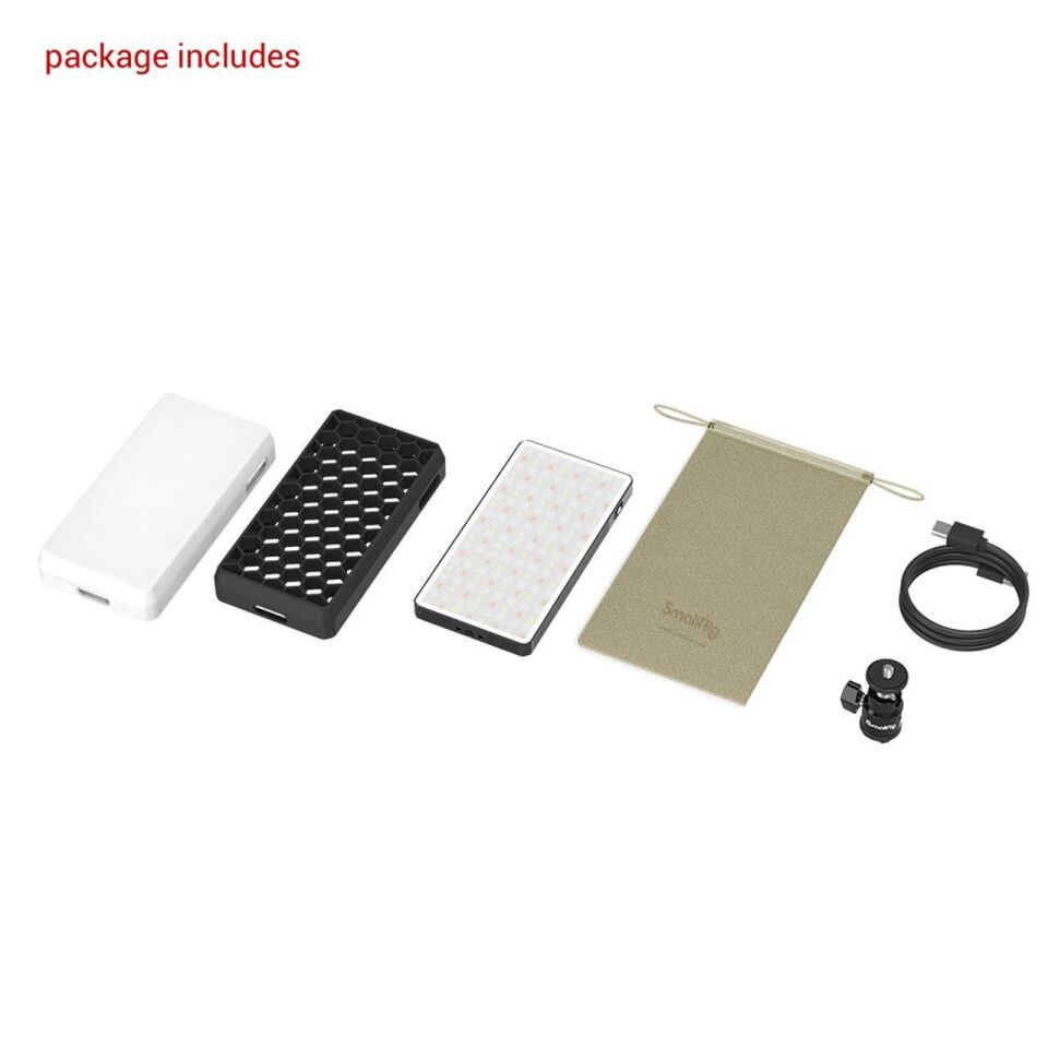 SmallRig 3157 Pix M160 (13Watt) RGB LED Video ışığı