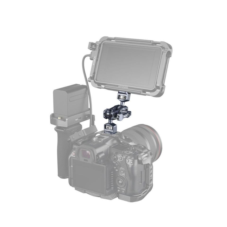SmallRig 3873 Magic Arm Çift Bilyalı Başlı (1/4”-20 Vida)