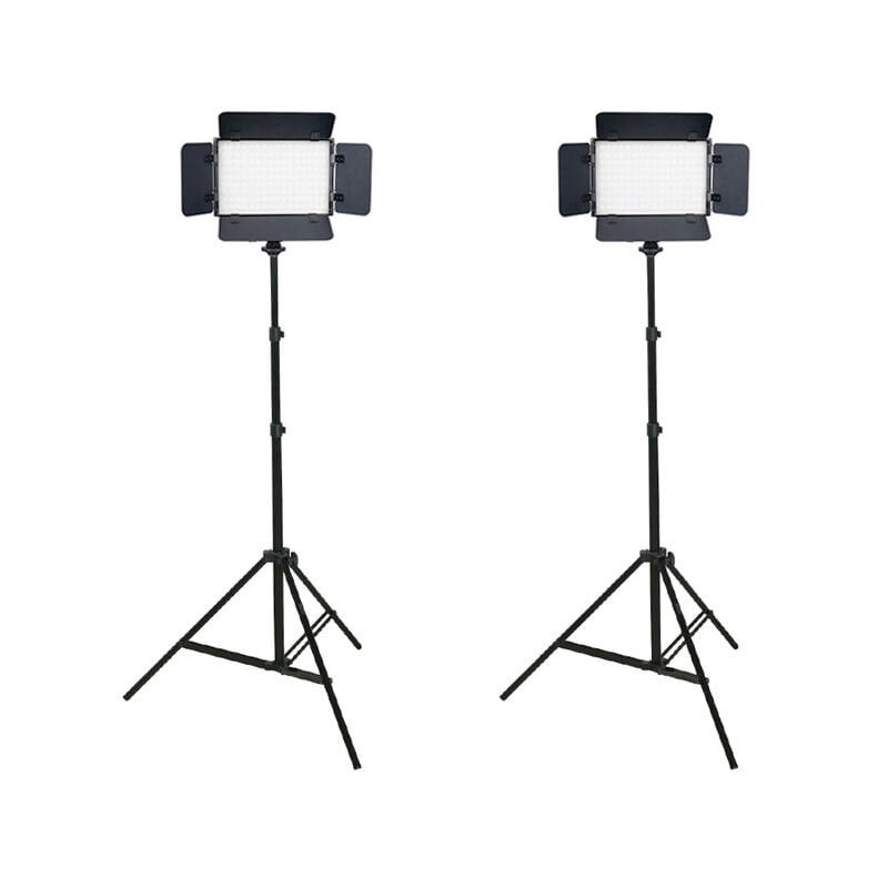 GDX CF-150C BiColor Mobil 2'li Sürekli Video Panel Led Işık Seti