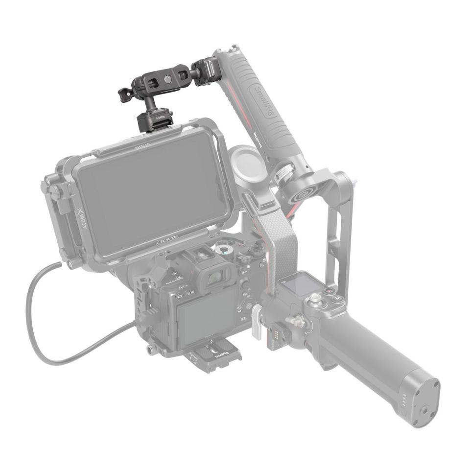 SmallRig 4488 HawkLock H21 Hızlı Çıkarma Sihirli Kol ve Bilyalı Başlık
