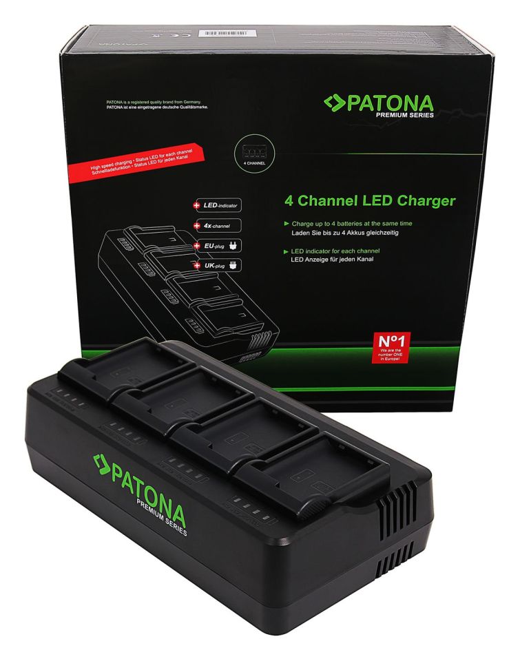 PATONA 1702 PLATE FOR EN-EL15  BATTERY