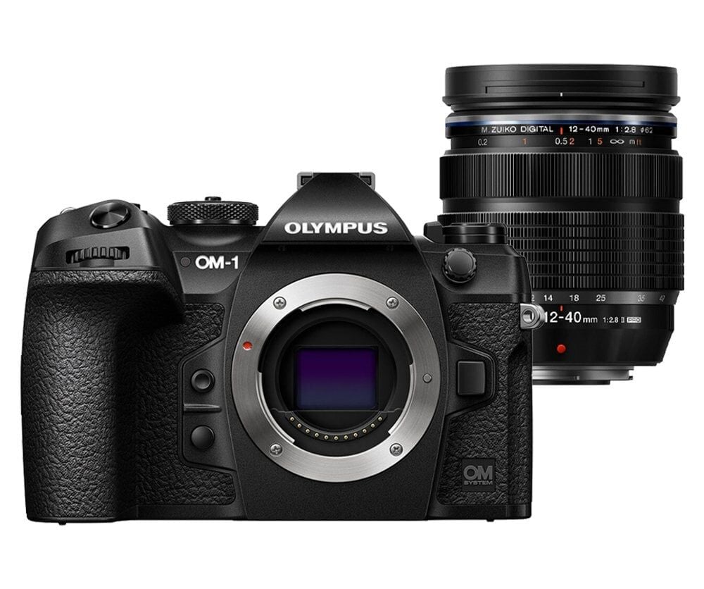 OLYMPUS OM-1 BODY BLACK  M.ZUIKO ED 12-40MM PRO II