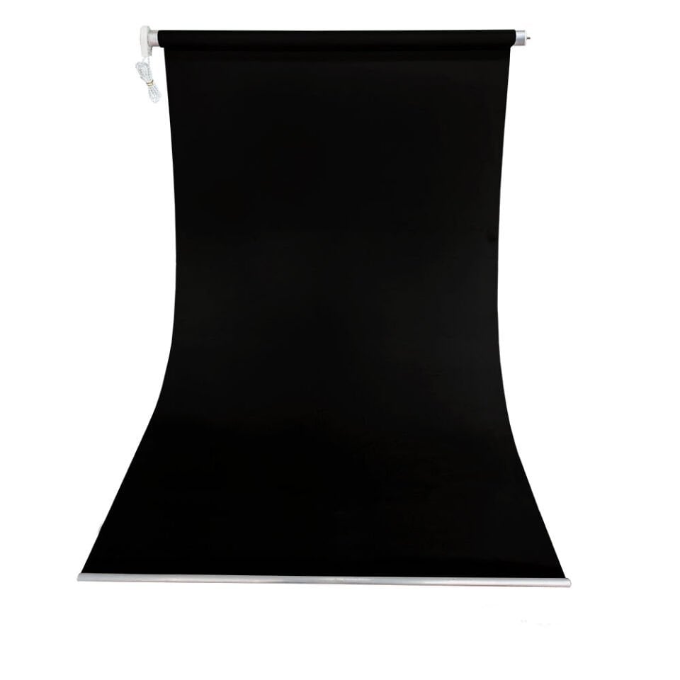 HS STÜDYO TEKNİK 90X120CM SİYAH FON PERDESİ SETİ