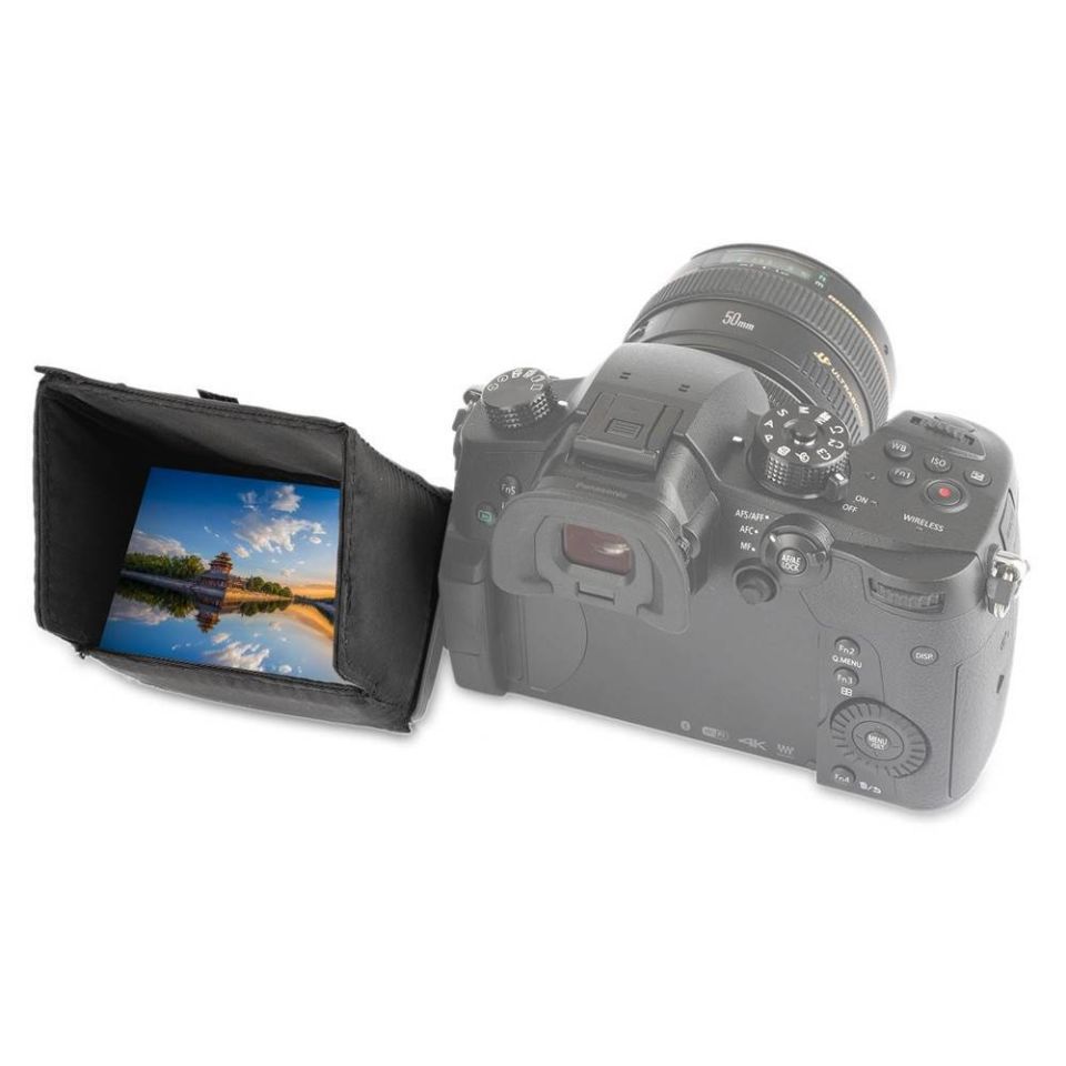 SmallRig 1972 LCD Ekran Güneşlik Panasonic Lumix GH5 / GH4 / G85 / G7 / GX8 için