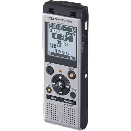 OLYMPUS SES KAYIT CİHAZI OM SYSTEM WS-882 SILVER (4 GB) V420330SE000