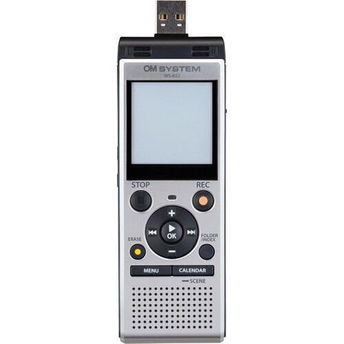 OLYMPUS SES KAYIT CİHAZI OM SYSTEM WS-882 SILVER (4 GB) V420330SE000