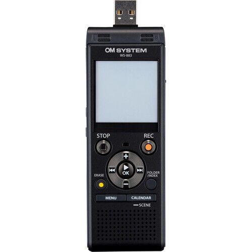 OLYMPUS SES KAYIT CİHAZI OM SYSTEM WS-883 BLACK (8 GB) V420340BE000