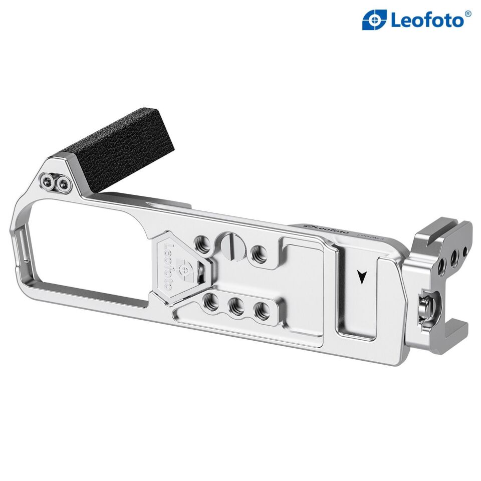 Leofoto Lpo-Om-3-Silver L Plate Grip