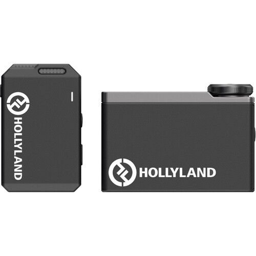 Hollyland LARK MAX Solo Kablosuz Mikrofon Sistemi (2,4 GHz, Siyah)