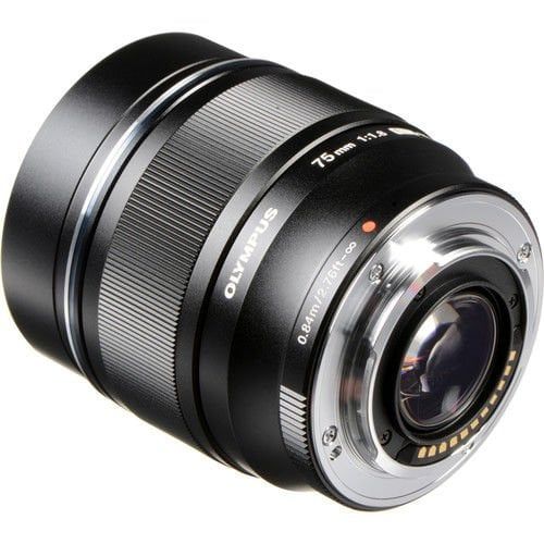 OLYMPUS LENS 75MM 1.8 M.ZUIKO BLACK V311040BW000