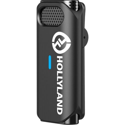 Hollyland LARK M1 DUO 2 Kişilik Kablosuz Mikrofon Sistemi (2,4 GHz, Siyah)