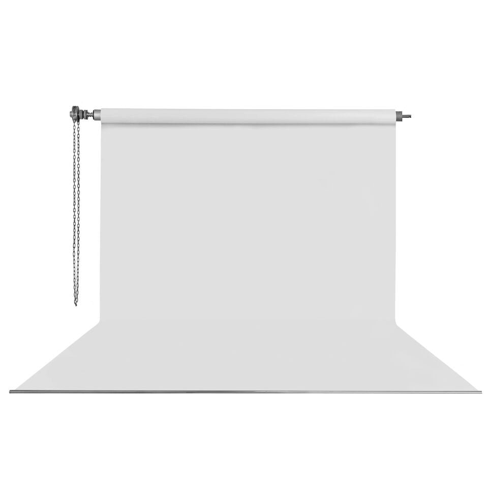 HS STÜDYO TEKNİK 270X580CM BEYAZ FON PERDE SETİ