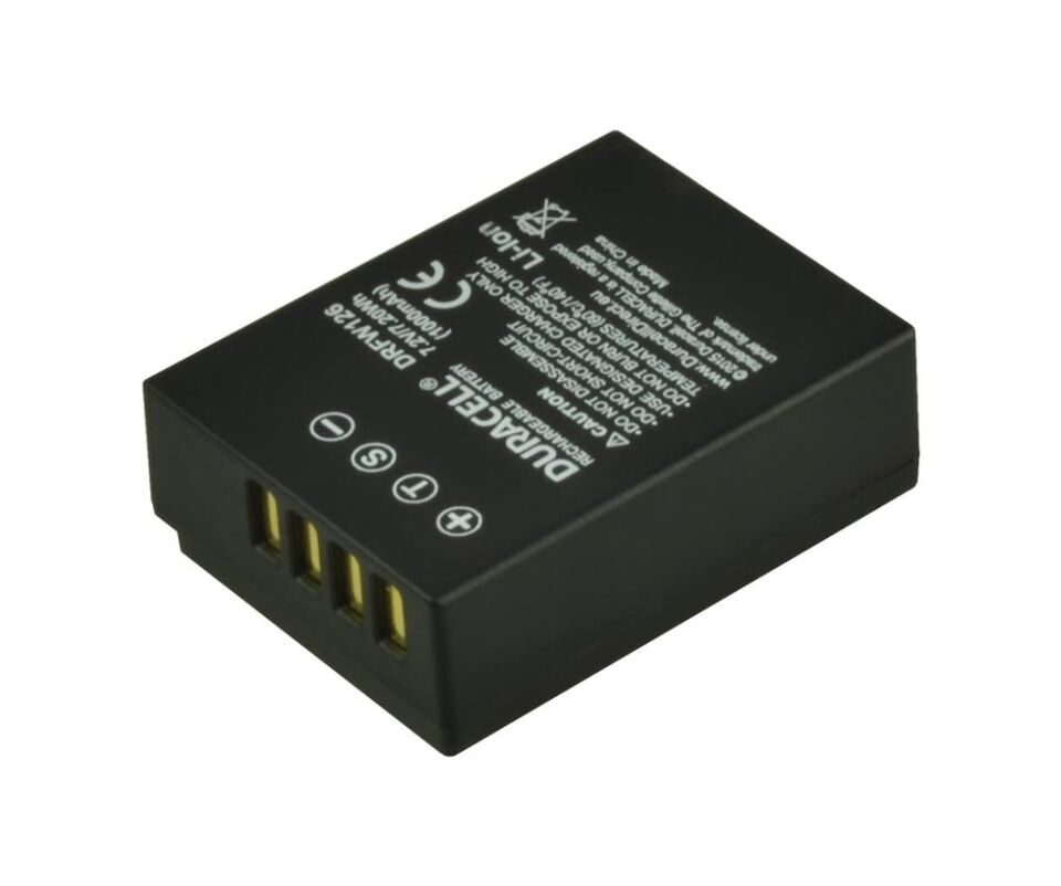 Duracell DRFW126- Fujifilm Np-W126 Pil