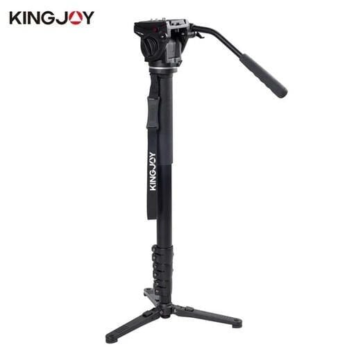 Kingjoy Mp3008F Monopod + Vt-3510 Video Kamera Tripod Başliği