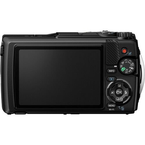 OM SYSTEM Tough TG-7 Fotoğraf Makinesi (Siyah)