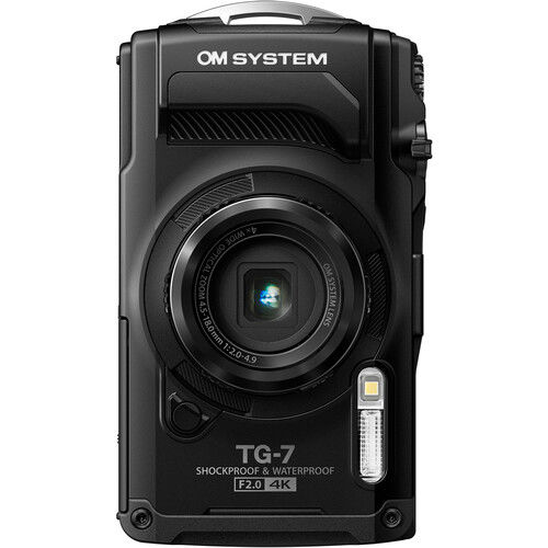 OM SYSTEM Tough TG-7 Fotoğraf Makinesi (Siyah)