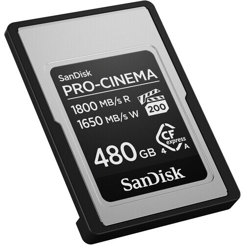 SanDisk 480GB PRO-CINEMA CFexpress™ Tip A Hafıza Kartı