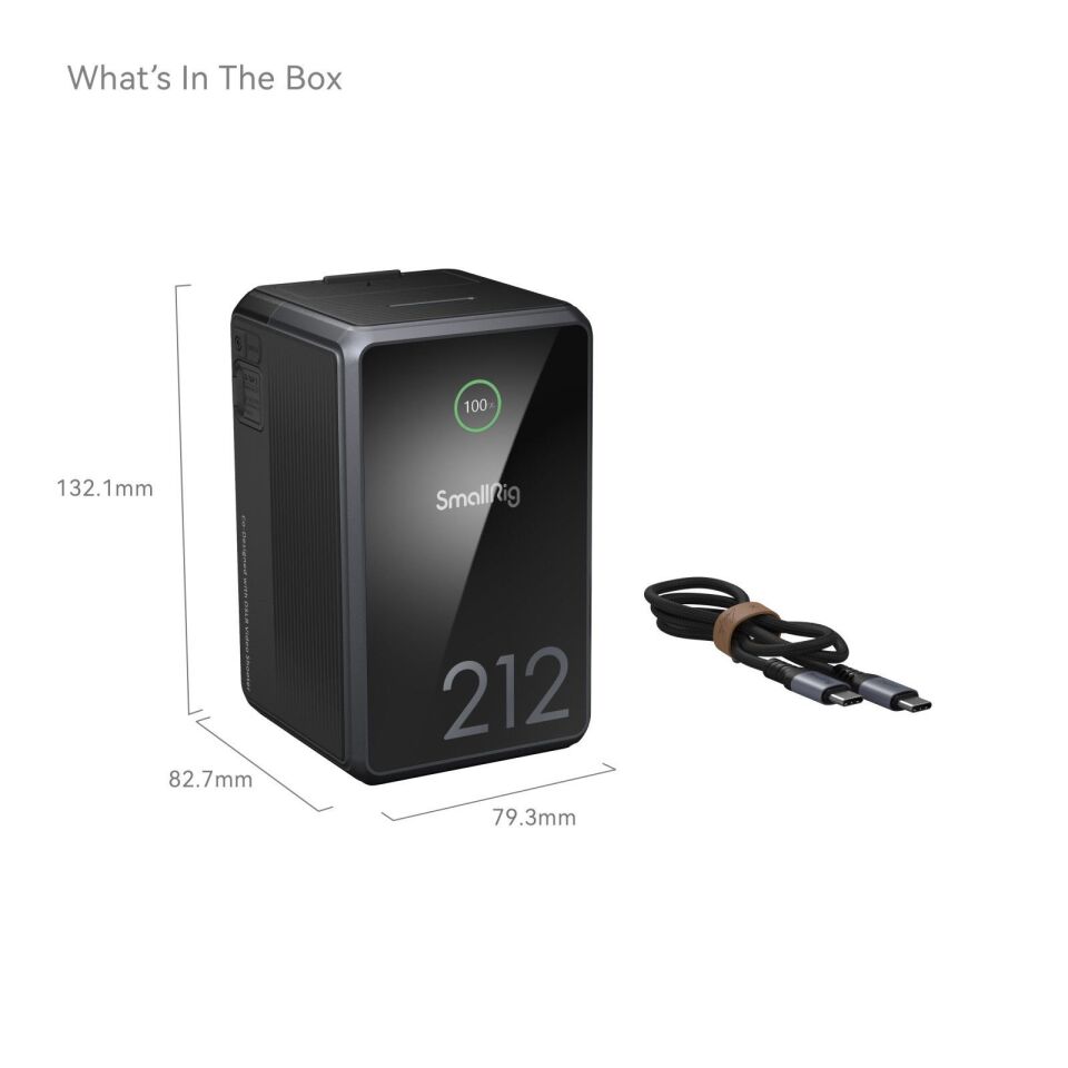 SmallRig 4293 VB212 X Caleb Pike  Mini V Mount Pil