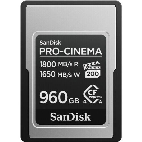 SanDisk 960GB PRO-CINEMA CFexpress™ Tip A Hafıza Kartı