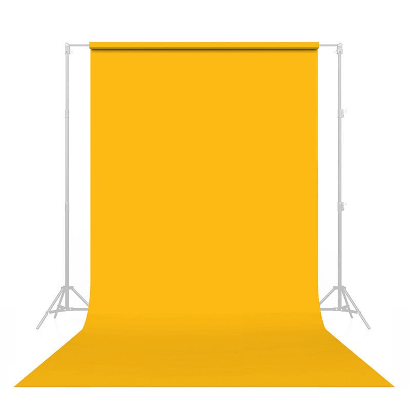 GDX Seyyar Kağıt Sonsuz Stüdyo Fon Perde (Deep Yellow) 2.70x11 Metre