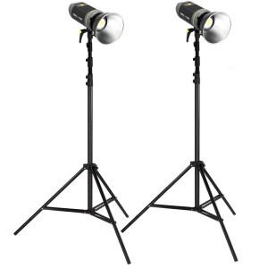 PDX LP200 PRO LED IŞIK İKİLİ 3 METRE AYAKLI KİT