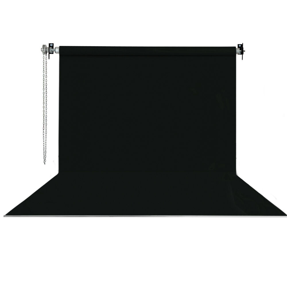 HS STÜDYO TEKNİK 270X580CM SİYAH FON PERDE SETİ VE ASKISI