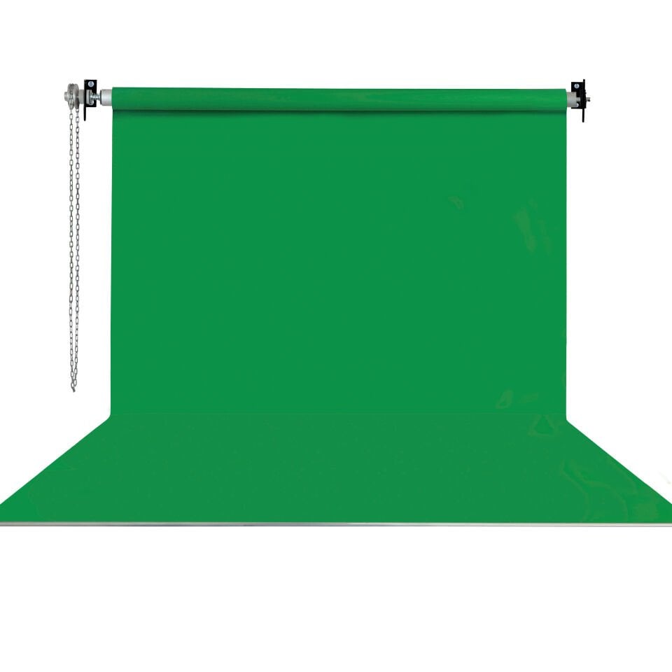 HS STÜDYO TEKNİK 270X580CM YEŞİL FON PERDE SETİ VE ASKISI
