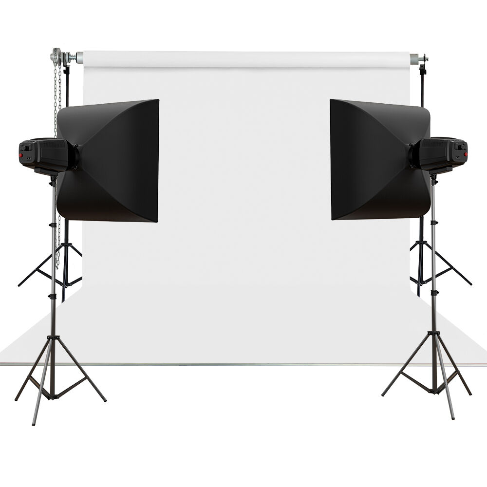 HS STÜDYO TEKNİK 270X580CM BEYAZ TAŞINABİLİR KUMAŞ FON PERDESİ
