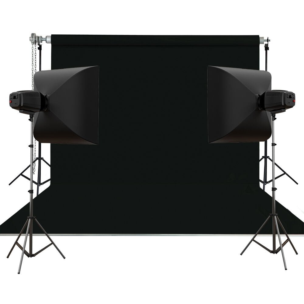 HS STÜDYO TEKNİK 270X580CM SİYAH TAŞINABİLİR KUMAŞ FON PERDESİ